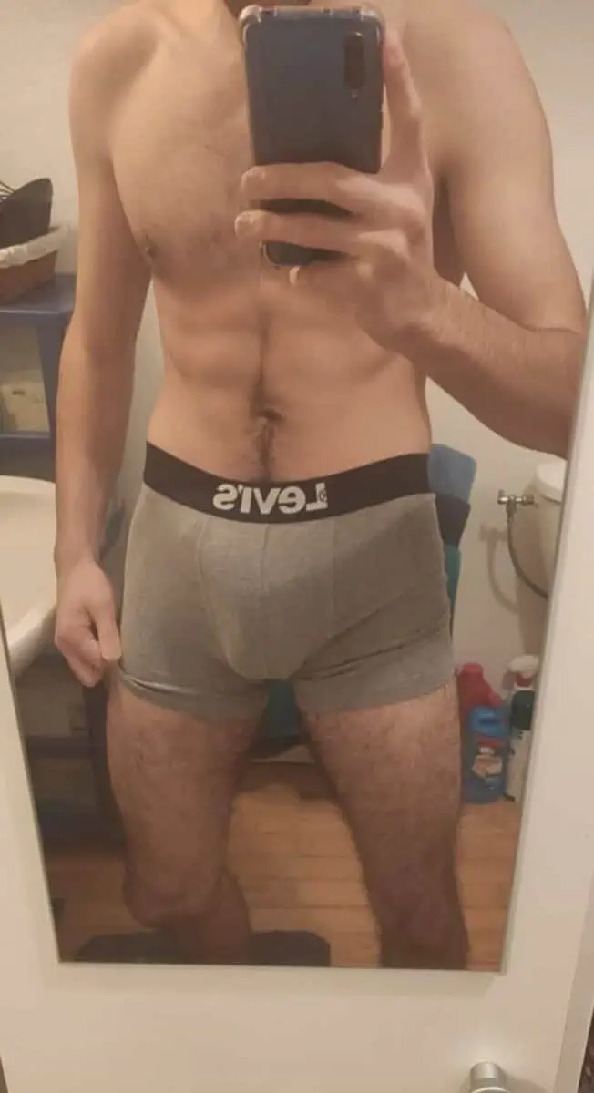 big dick band in boxers